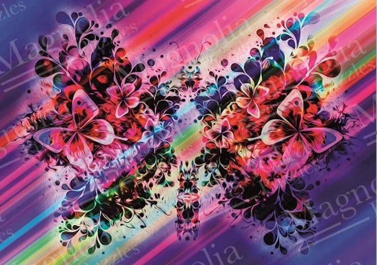 Pillangós puzzle 1000 darab MAGNOLIA