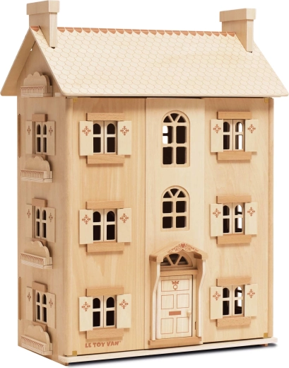 Le Toy Van natúr fa babaház
