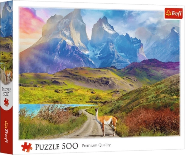 500 darabos puzzle – Láma Patagóniában