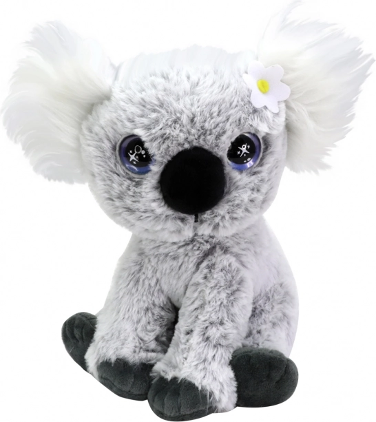 plüss koala csillogó kézitáskával