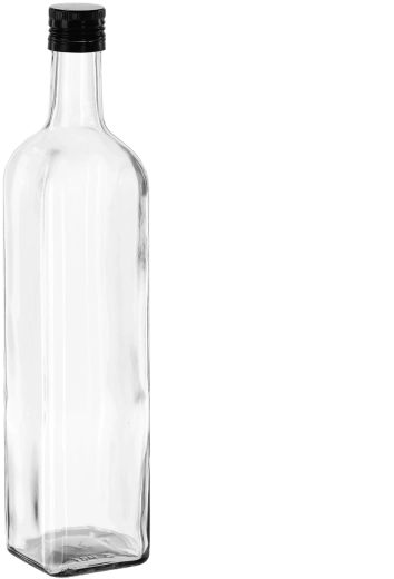 Marasca üvegpalack 750 ml fém csavaros kupakkal (30 mm)