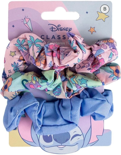Disney Lilo & Stitch Stitch textil hajgumi szett (3 db)
