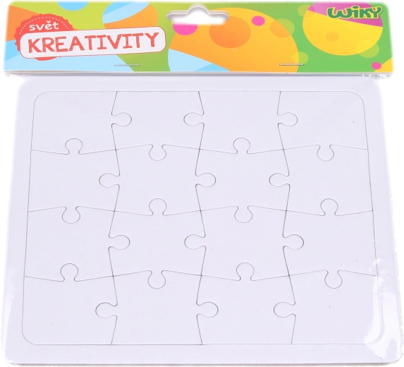 Kreatív készlet – színezhető puzzle