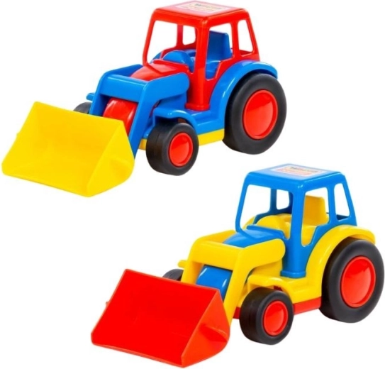 Basics homlokrakodós traktor
