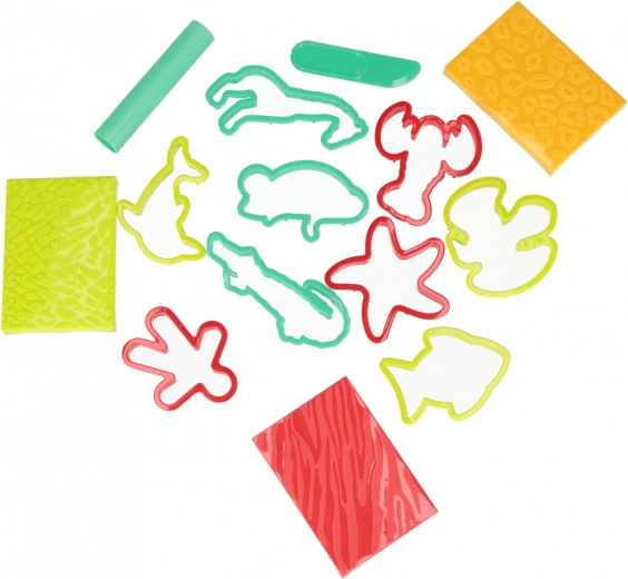 Szórakoztató formák és textúrák szafari motívumokkal