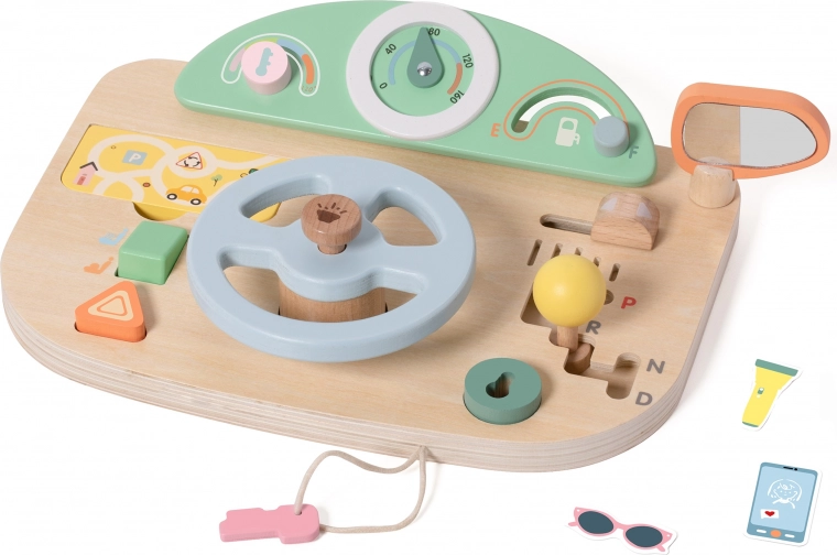 Fa multifunkciós kezelőtábla kormánykerék formában Classic World