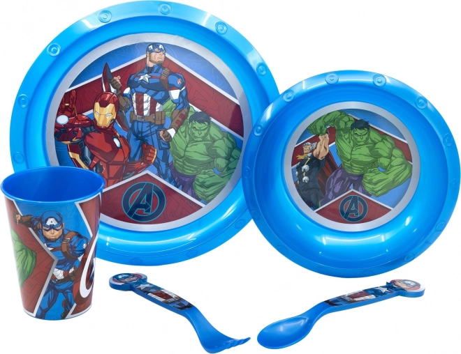 Avengers gyermek étkészlet 5 az 1-ben