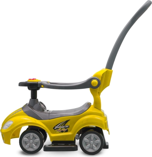 A gyermekkel nő: 3 az 1-ben lábbal hajtós, járássegítő és futóbicikli