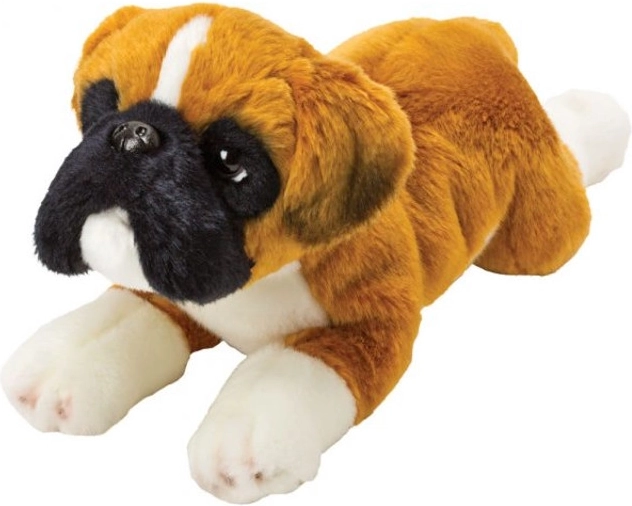 Plüss boxer kutya 35 cm