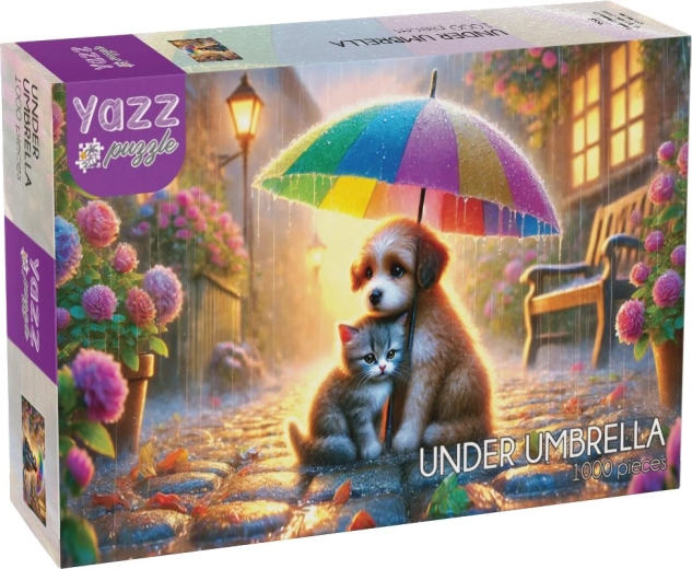 Yazz puzzle „Eső alatt” 1000 darabos