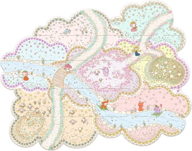 Varázslatos, részletekben gazdag kirakójelenet