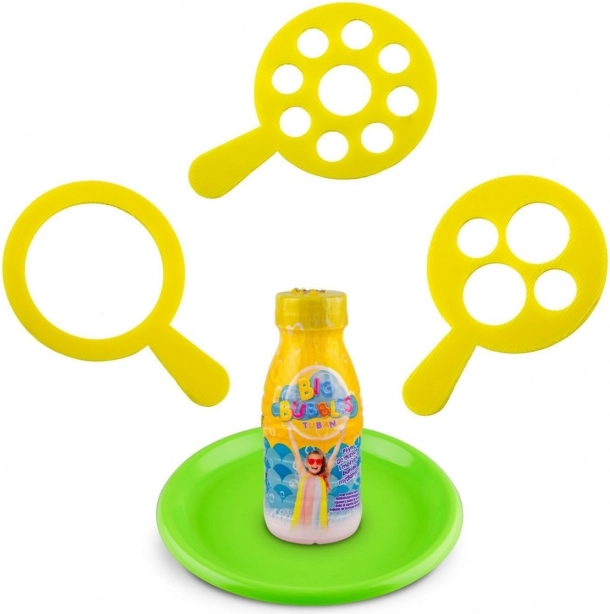 Három gyűrű különböző buborékméretekhez