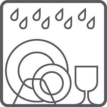 Egyszerű tisztítás, mosogatógépben is