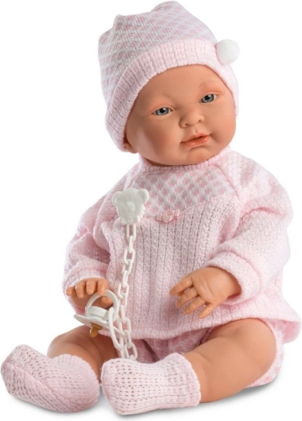 Élethű baba – kislány 45 cm