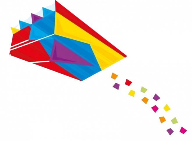 Mini parafoil sárkány 60 cm