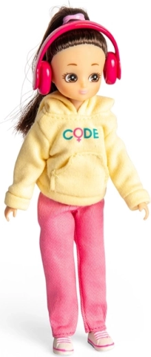 Lottie programozó lány – baba 19 cm