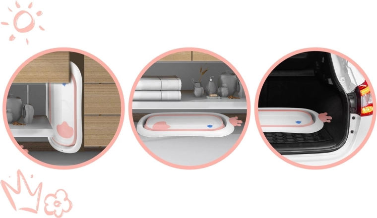 Helytakarékos, összecsukható dizájn