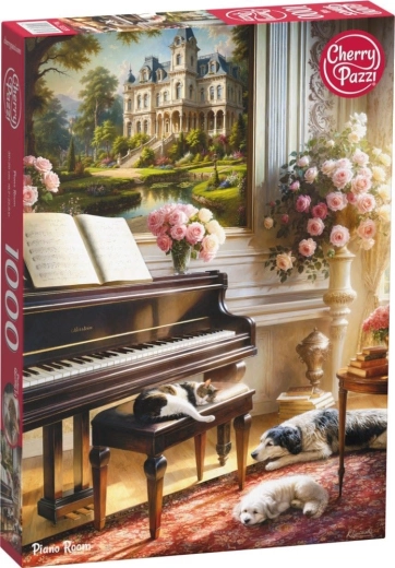 Cherry Pazzi puzzle Zongorás szoba 1000 darab