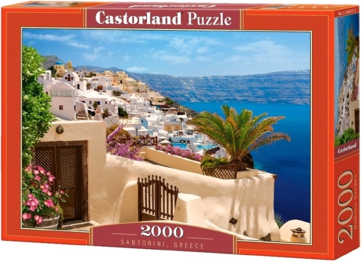 Castorland puzzle Santorini, Görögország 2000 darab
