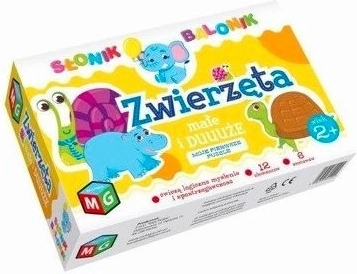 Oktató puzzle – Kicsi és nagy állatok