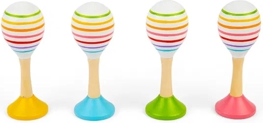 Bigjigs Toys rumba golyók gyerekeknek – 2 db-os szett