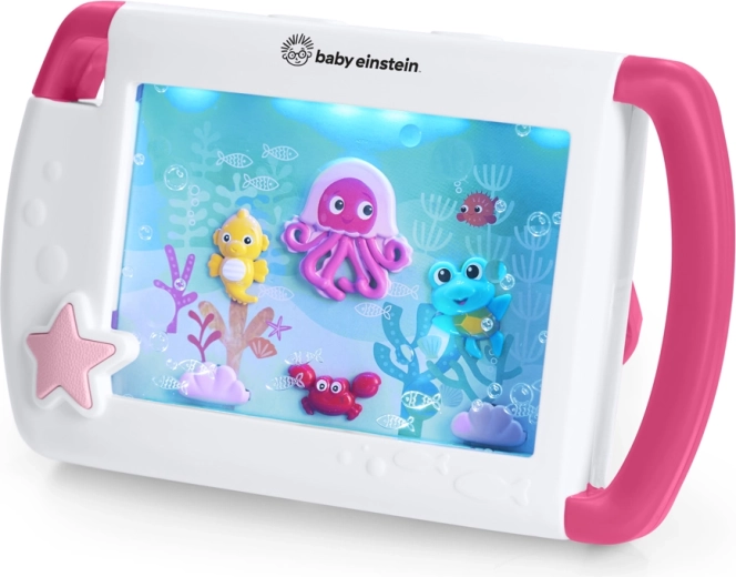 Baby Einstein Sea Dreams hordozható lejátszó hangokkal, zenével és fényekkel, rózsaszín