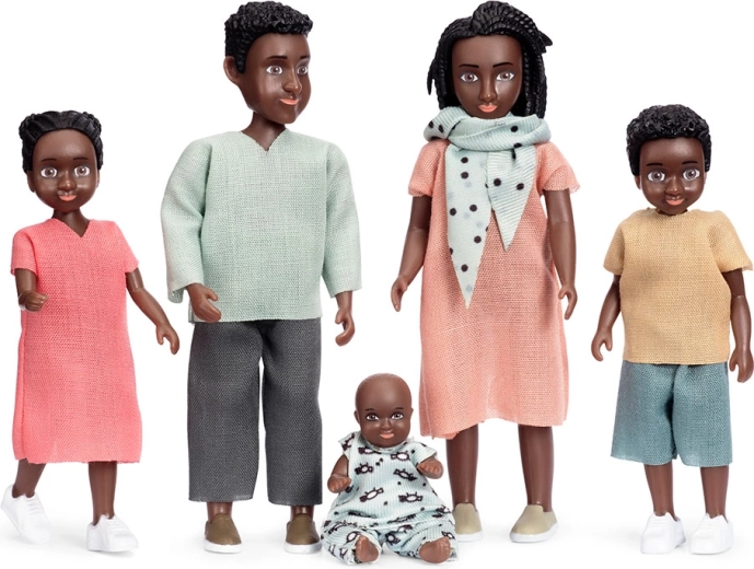 Billie családi babakészlet Lundby babaházhoz