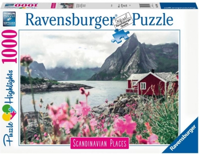 Skandinávia Lofoten, Norvégia 1000 darab