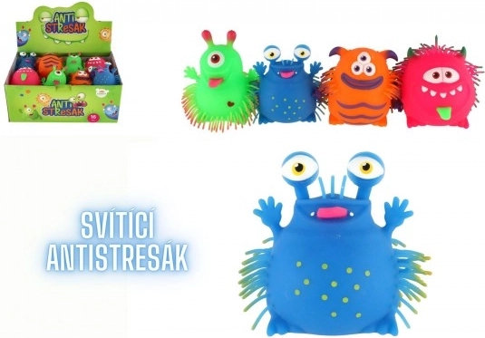 Antistressz labda Szörnyeteg fénnyel
