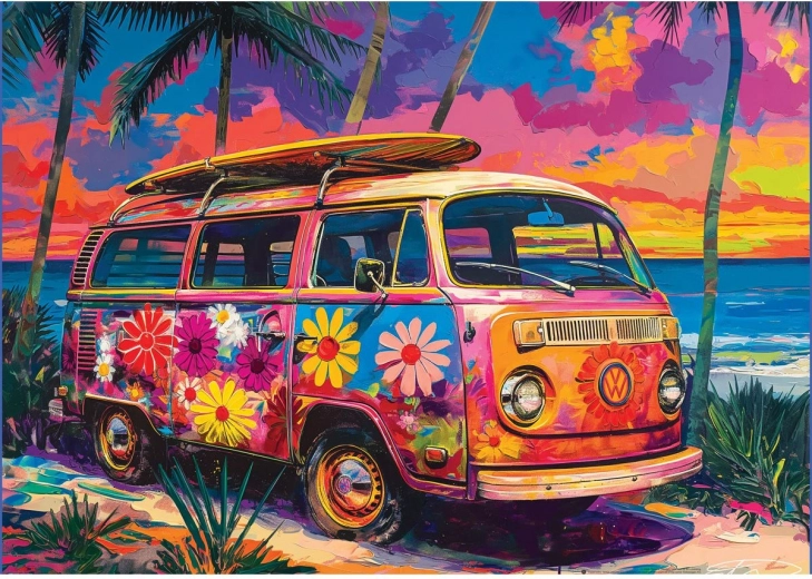 Puzzle EUROGRAPHICS VW-öböl – 500 darab