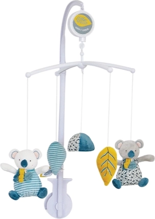 DOUDOU zenélő kiságyforgó koalákkal