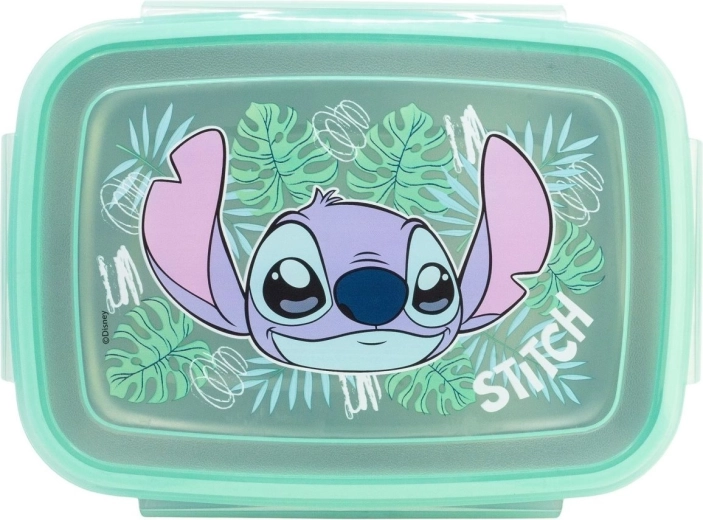 Stor rozsdamentes uzsonnás doboz Stitch
