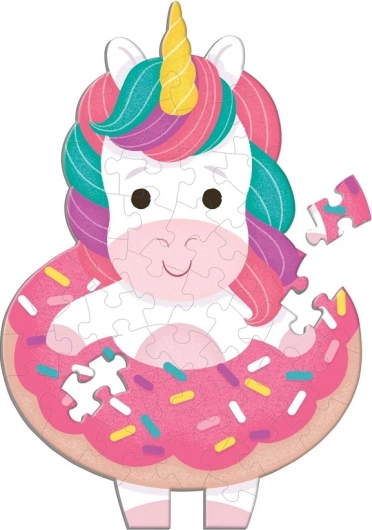 Színes Unikornis Illatos Puzzle 48 darabos