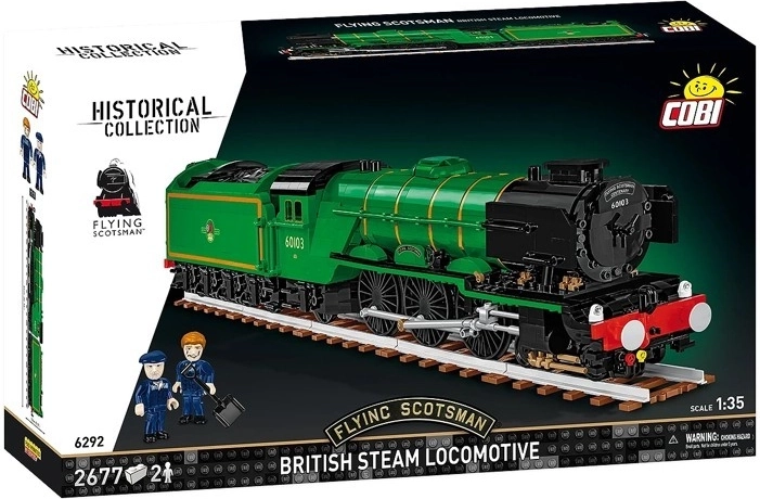 Építőkészlet Lokomotív Flying Scotsman COBI