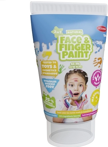 Boti Natural fehér természetes ujj- és arcfesték 65 ml