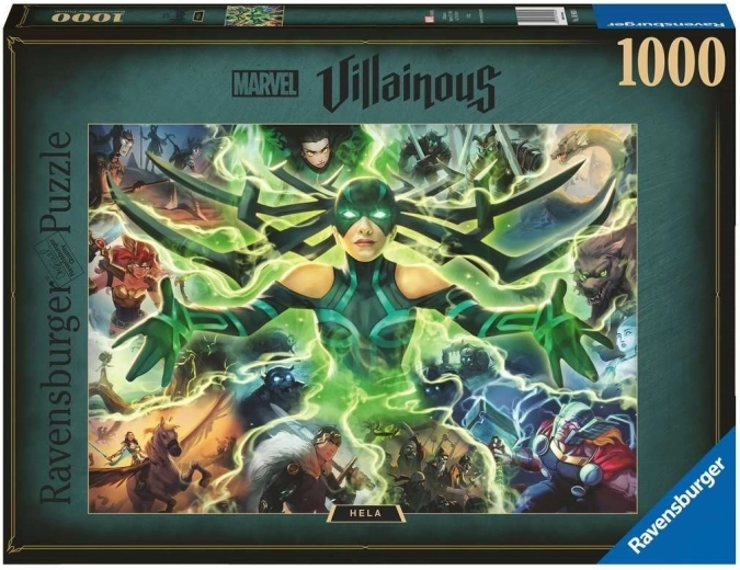 Ravensburger puzzle Gonosztevő: Hela 1000 darab