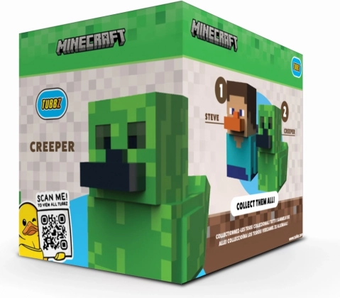 Tubbz kacsácska Minecraft Creeper gyűjtői figura