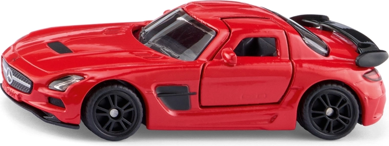 Siku Mercedes-Benz SLS AMG Black Series piros autómodell bliszterben