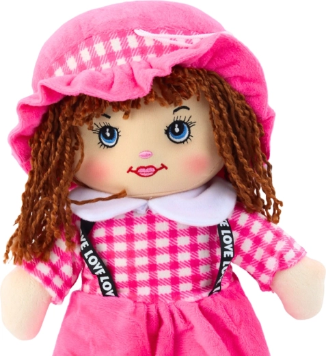 Aranyos öltözék rózsaszín kockával