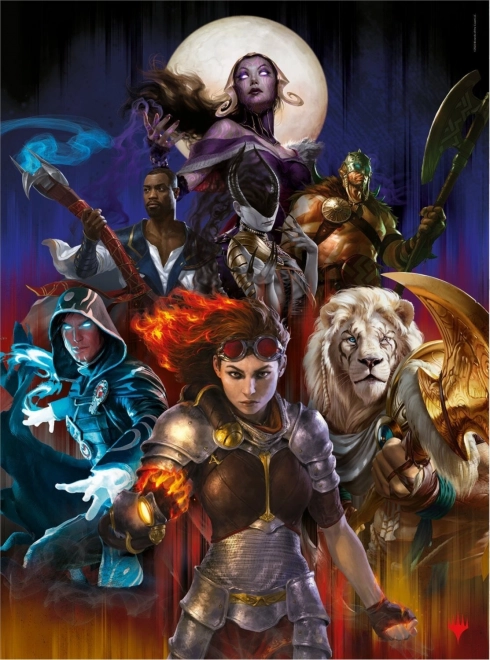 Puzzle 500 darabos Magic: The Gathering kollekció