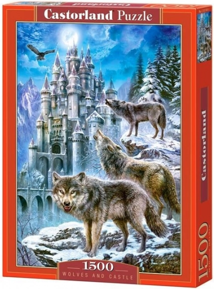 Farkasok és vár puzzle, 1500 darab