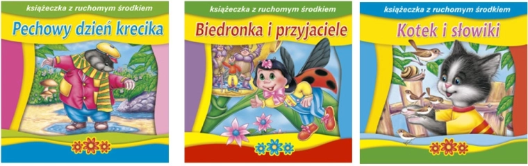 Könyvecske mozgatható középrésszel
