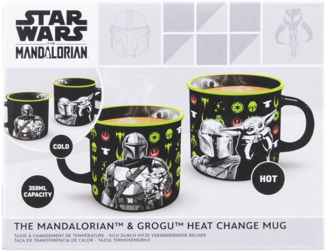 Színváltós bögre Star Wars The Mandalorian