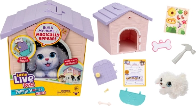Little Live Pets My Puppy’s Home Minis – kiskutya házikóval