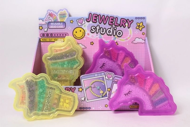 Jewelry Studio kreatív ékszerkészítő szett – unikornis és fagylalt