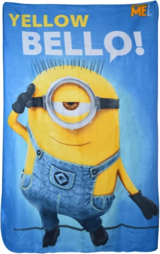 Minions yellow bello! polár takaró 100 × 150 cm