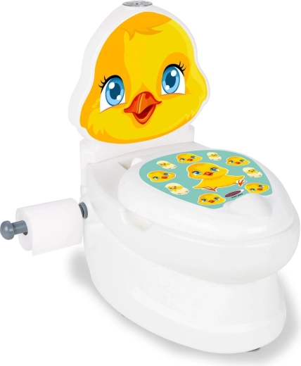 Öblítési hang és LED-fény