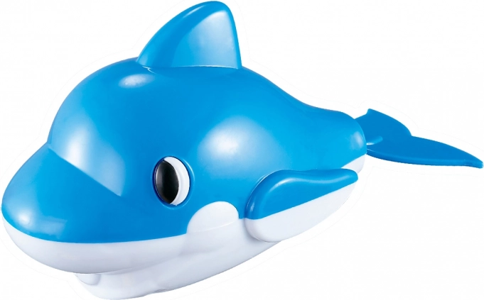 Felrángatható delfin vízbe