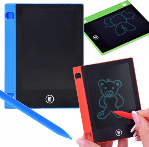 Mini tablet gyerekeknek ceruzával és törlés funkcióval
