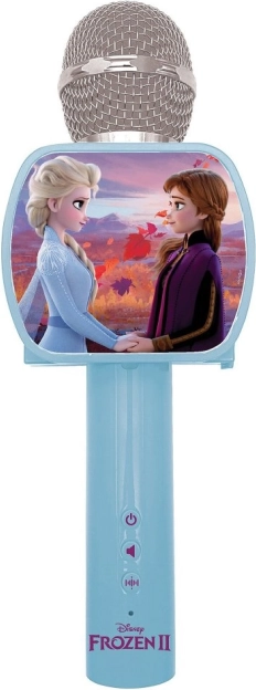 Vezeték nélküli Disney Frozen karaoke mikrofon beépített hangszóróval és hangváltóval